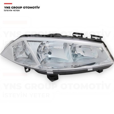 Renault Megane II 02-05 Ön Far Lambası Sağ (Elektrikli - Merceksiz) Depo - 5511142rldem / 7701064017