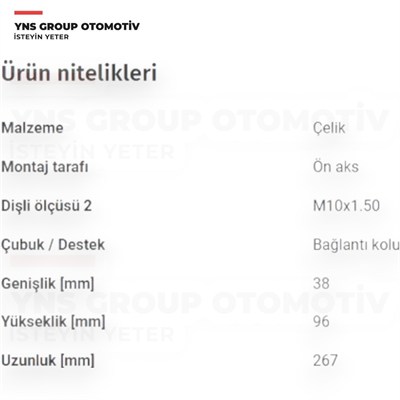 Ssangyong Tivoli Xlv 15- Ön Z Rot (Sağ = Sol) Ayd - 16693 / 4475035000