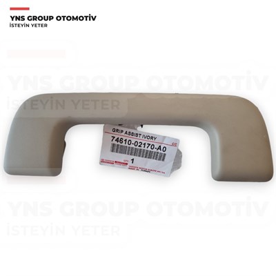 Toyota Corolla 13-16 Tavan Tutma Kolu Arka Sağ (Bej) Orjinal - 7461002170a0