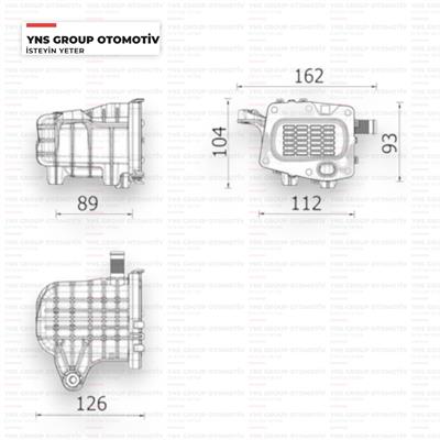 Toyota Proace 16- 2.0 D-4d 4wz-ftv Egr Soğutucusu Mahle / Behr - Su001a8015