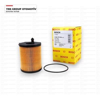 Volvo C30 S40 S60 S80 II V40 V50 V60 V70 05-15 1.6 Dizel Ford Focus Mondeo Fiesta Peugeot P2008 P3008 P4008 P206 P301 P306 P307 P308 P508 Bipper Partner Citroen C1 C2 C3 C4 C5 C-Elysee Ds3-4-5 1.6 Hdi Nemo 1.4 Hdi Yağ Filtresi Elemanı Bosch - 0986tf0094
