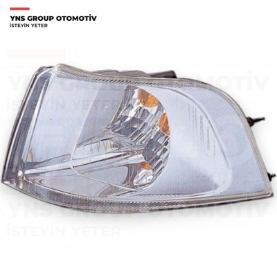 Volvo S40 00-02 V40 00-04 Ön Sinyal Lambası Sol (Krom) Depo - 7731515lue1 / 30621831