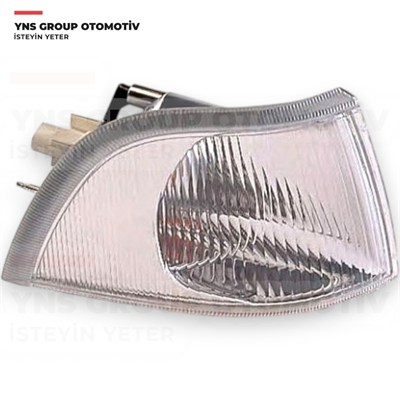 Volvo S40 95-00 V40 95-04 Ön Sinyal Lambası Sağ (Krom) Depo - 7731513rue / 30854654