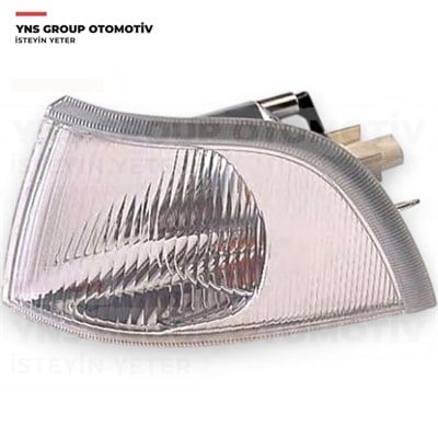 Volvo S40 95-00 V40 95-04 Ön Sinyal Lambası Sol (Krom) Depo - 7731513lue / 30854653