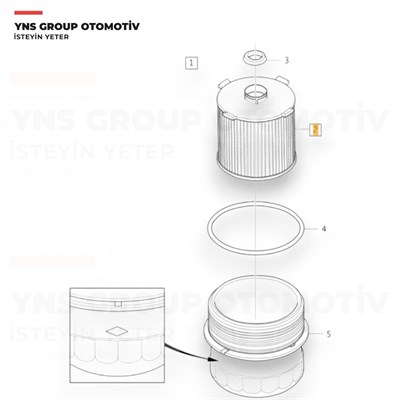 Volvo S60 15- S80 14-16 S90 16-21 V60 V60 V90 Xc40 Xc60 Xc70 Xc90 14- B420 - D420 / T4 - T9 Yağ Filtresi Elemanı Filtron - Oe6624 / 32140029