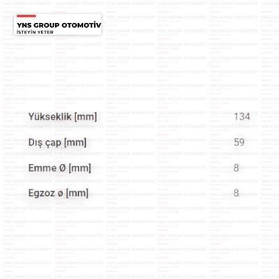 Volvo S60 II V60 10-18 S80 II V40 12-19 V70 Xc60 Xc70 07-17 B415 - B416 - B420 -B520 - B525 - B630 Yakıt (Benzin) Filtresi Filtron - Pp866/6