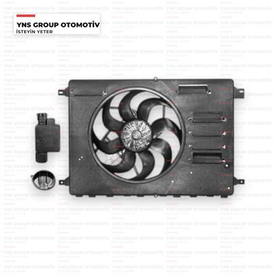Volvo S60 V60 Xc60 S40 Xc70 10- T3 Benzinli Fan Motoru Komple Elektrikli (Beyin Üzerinde) Yns - 31439882