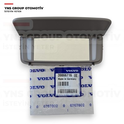 Volvo C30 07-13 S40 07-12 V50 04-12 Güneşlik Aynası Kapaklı (Işıklı) Sağ - Sol Orjinal - 39866716
