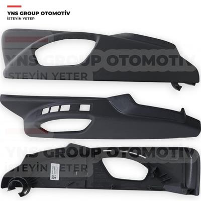 Volvo S60 S80 08-16 Xc60 Xc70 10- Koltuk Yan Koruma Bakaliti (Plastiği - Siyah) Ön Sol Orjinal - 39810505