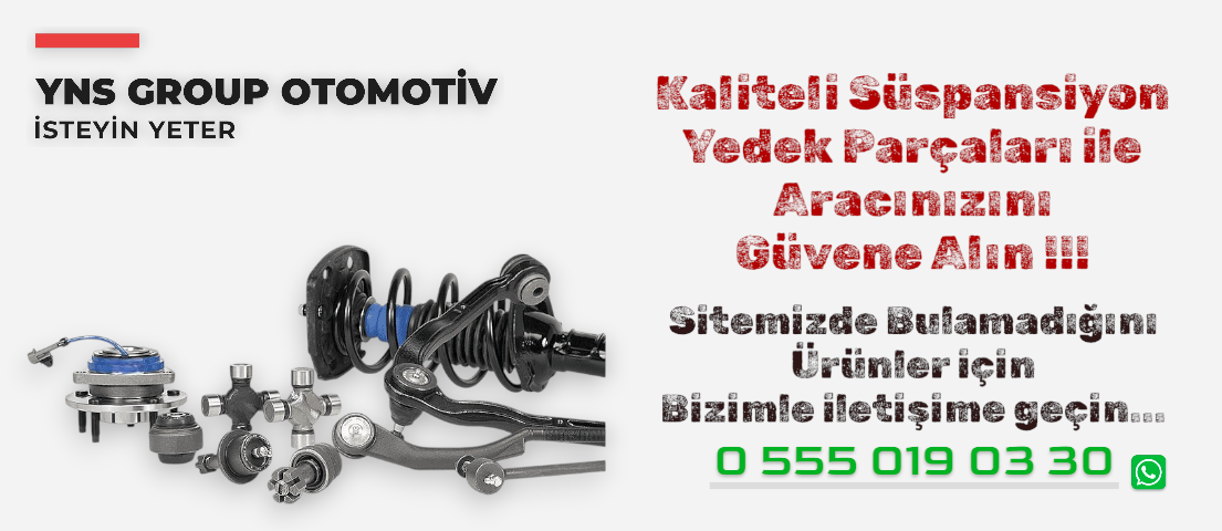 Kaliteli Süspansiyon Ürünleri