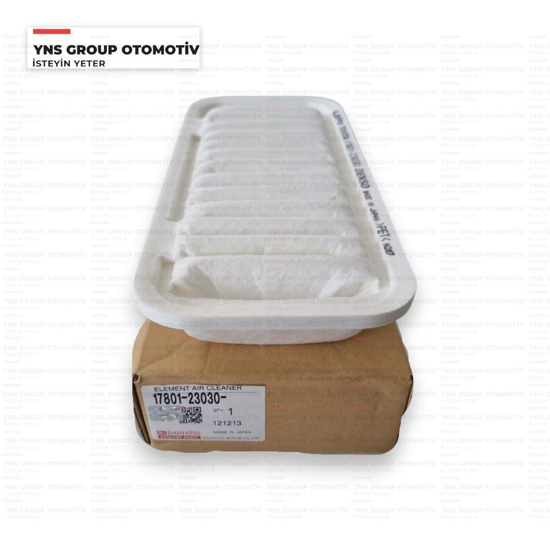 Daihatsu Sirion 04-10 Toyota Aygo 05-14 Yaris 03-20 Citroen C1 05-14 Hava Filtresi Orjinal - 1780123030