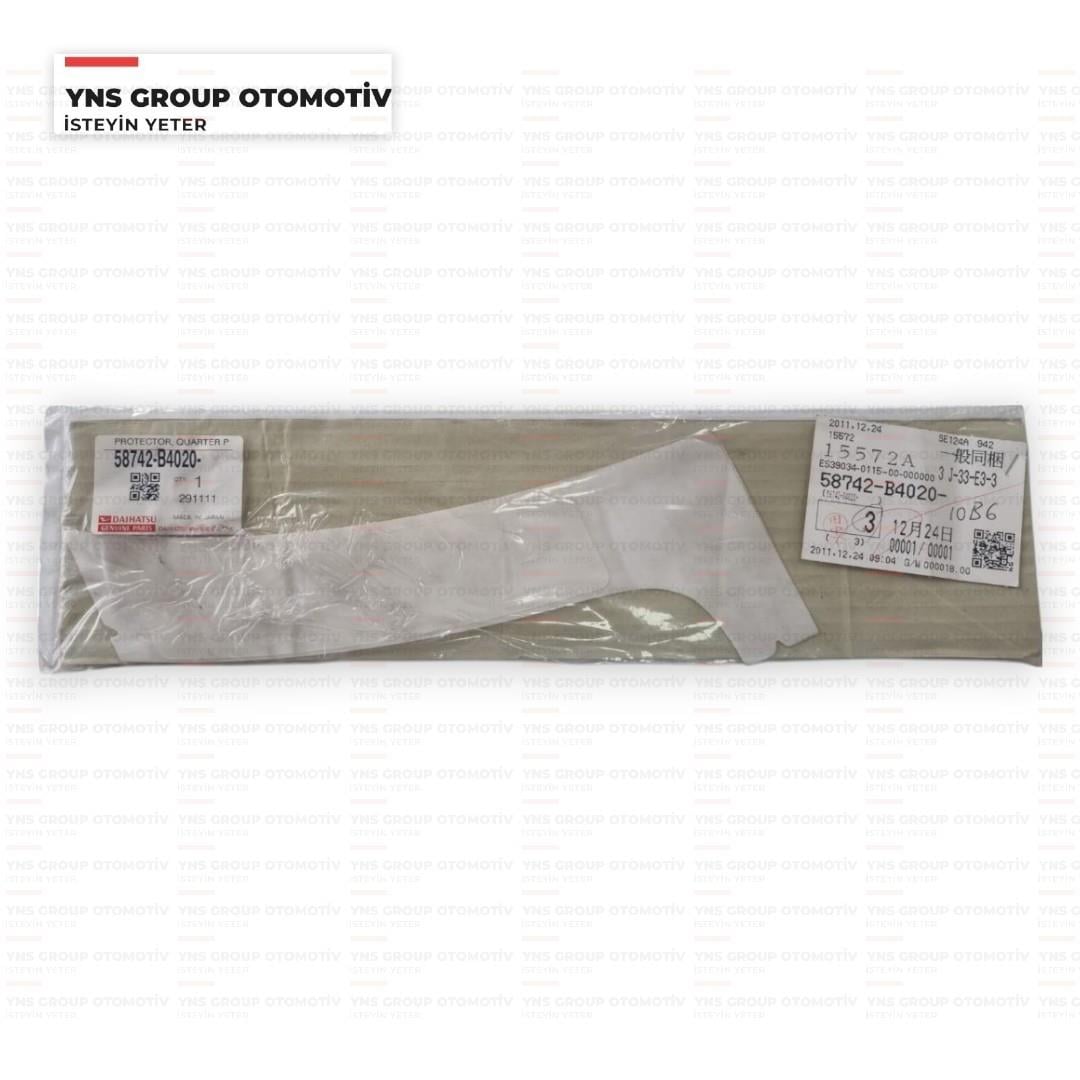 Daihatsu Terios 05-12 Arka Marşbiyel Etek Koruyucu Bandt Çamurluk Sticer Sol Orjinal - 0358742b4020