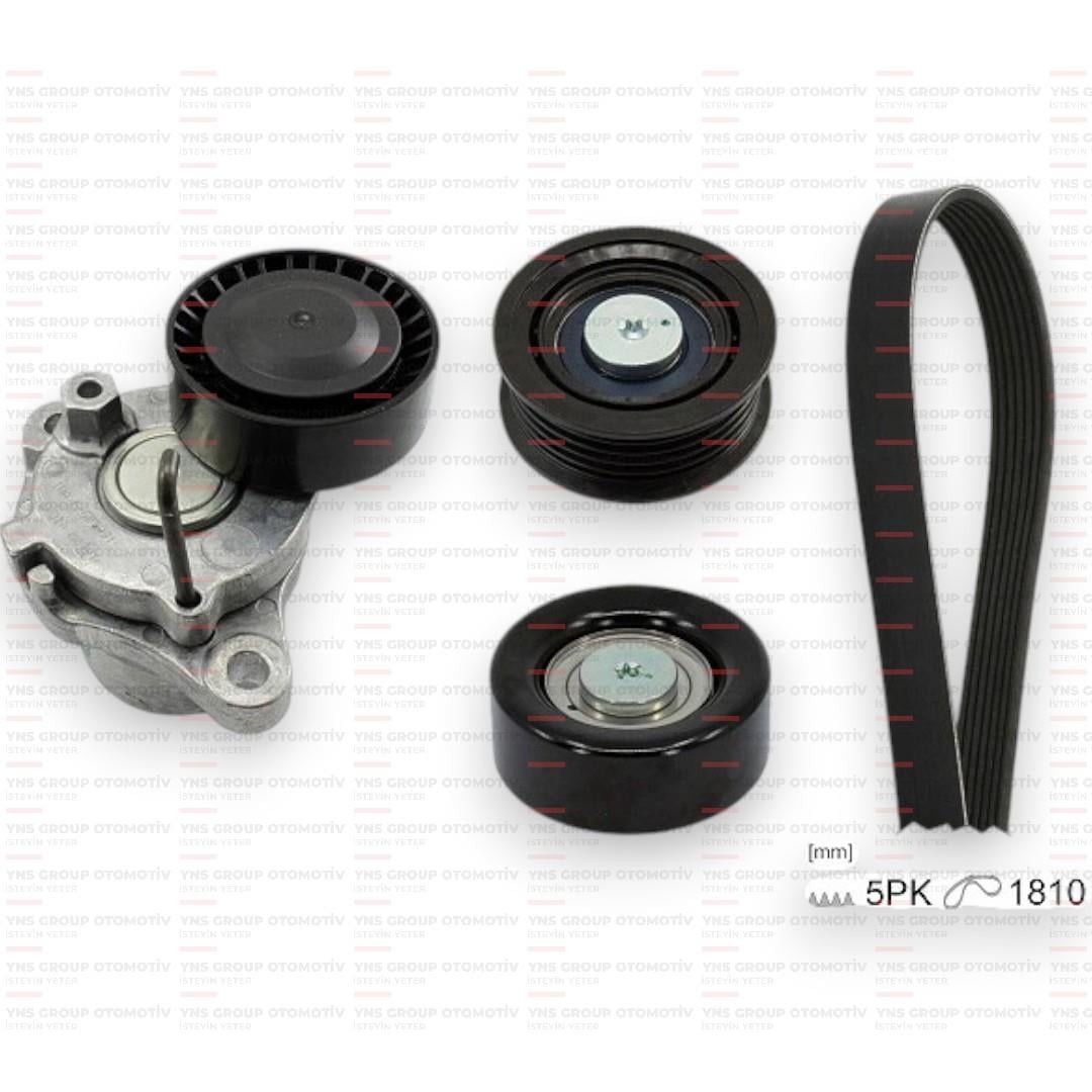 Era Blue Getz I20 I30 Elantra Ceed Cerato Rio 12- V Kayış (Alternatör) Geri Rulman Kiti Ina - 529029910