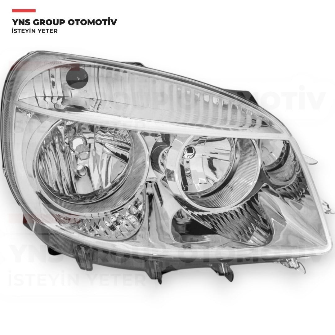 Fiat Doblo 05-12 Ön Far Sağ (Elektrikli - Motorlu Tip) Yns - 51755054
