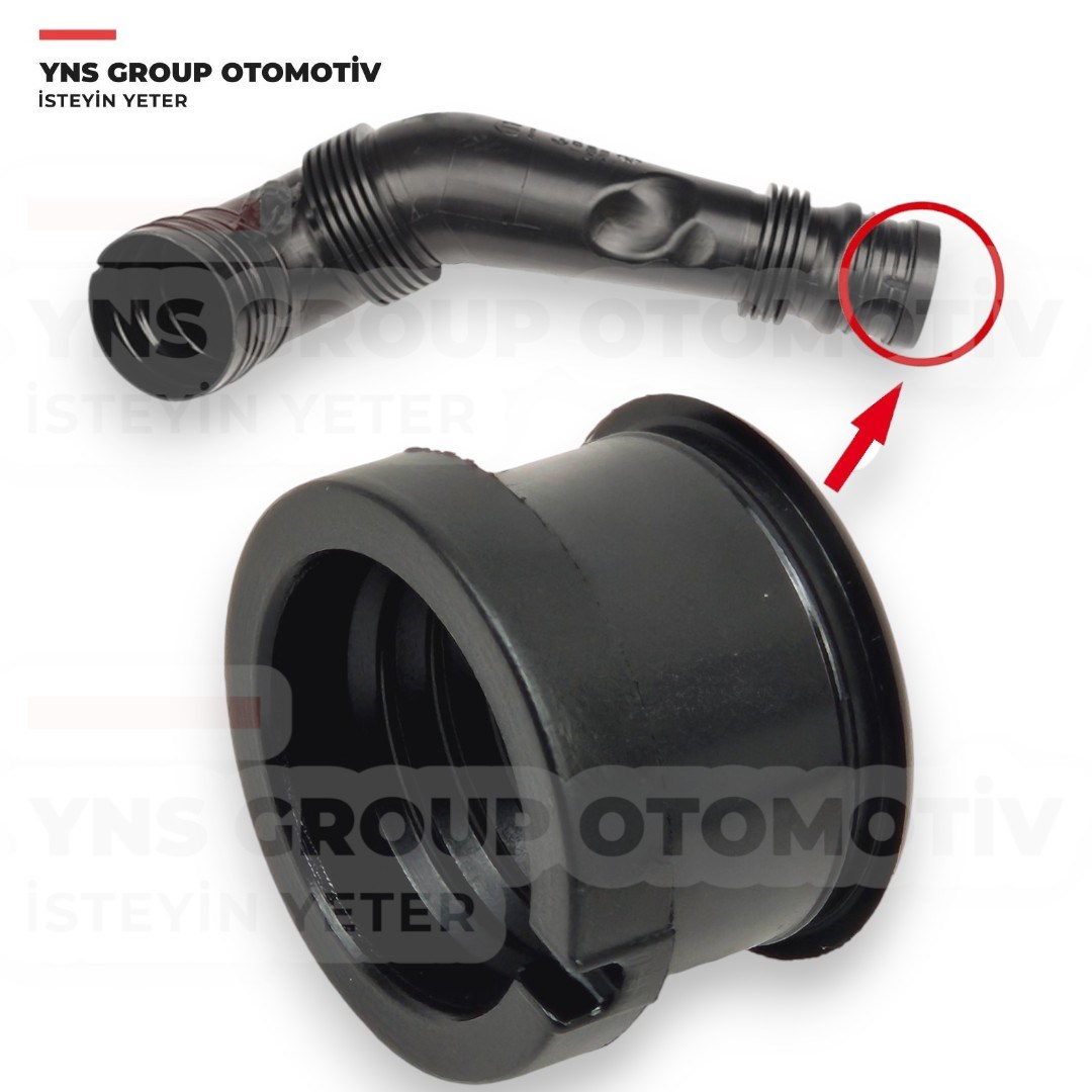 Fiat Egea 15- 1.3 Mjt Hava Filtresi Hortumu Uç Lastiği (Turboya Giden) Ibras - 13168 / 52082501