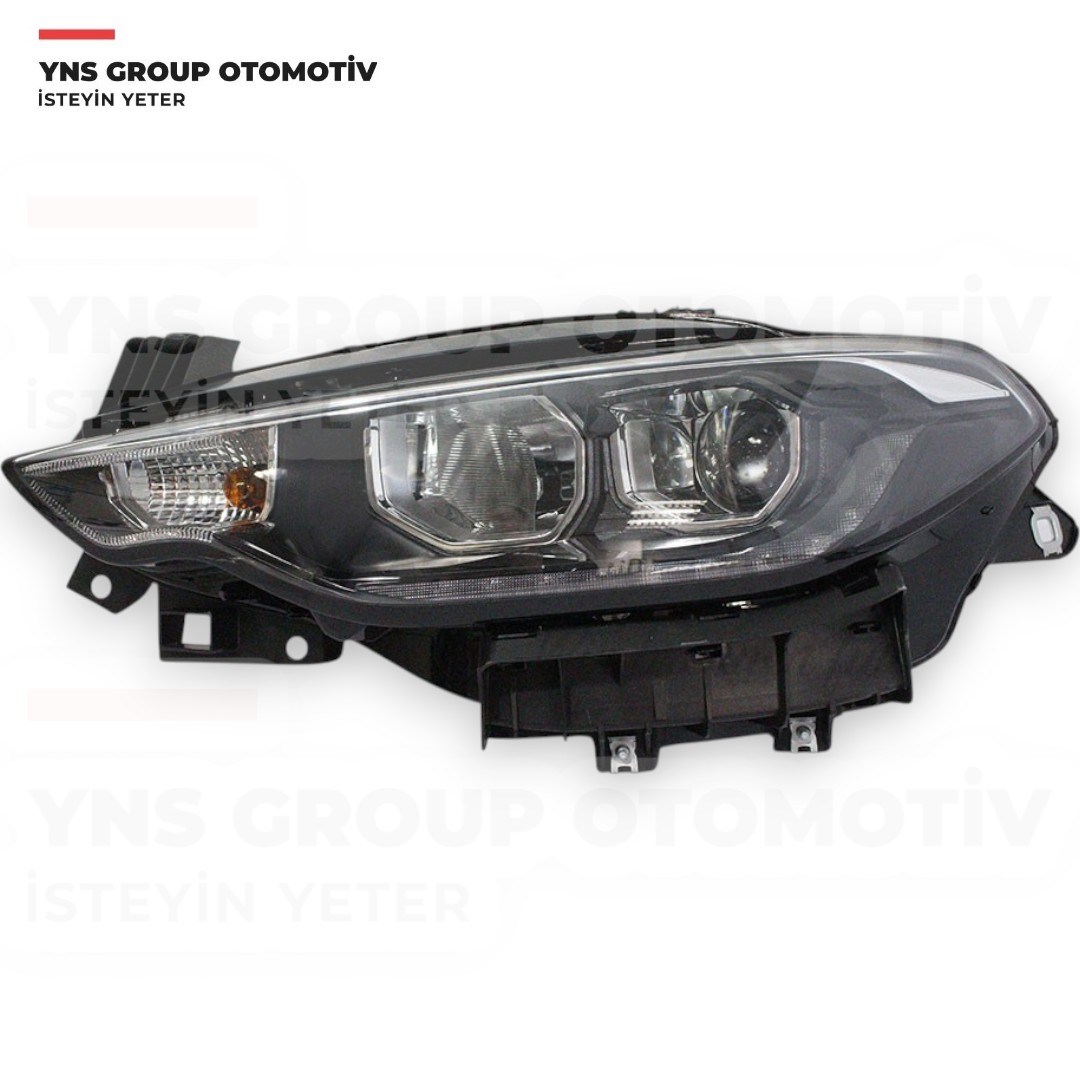 Fiat Egea 15- Far Sol (Motorlu + Krom Çıtalı + Led Drl + Park + Siyah Çerçeveli) Eser - 115159222 / 52145166
