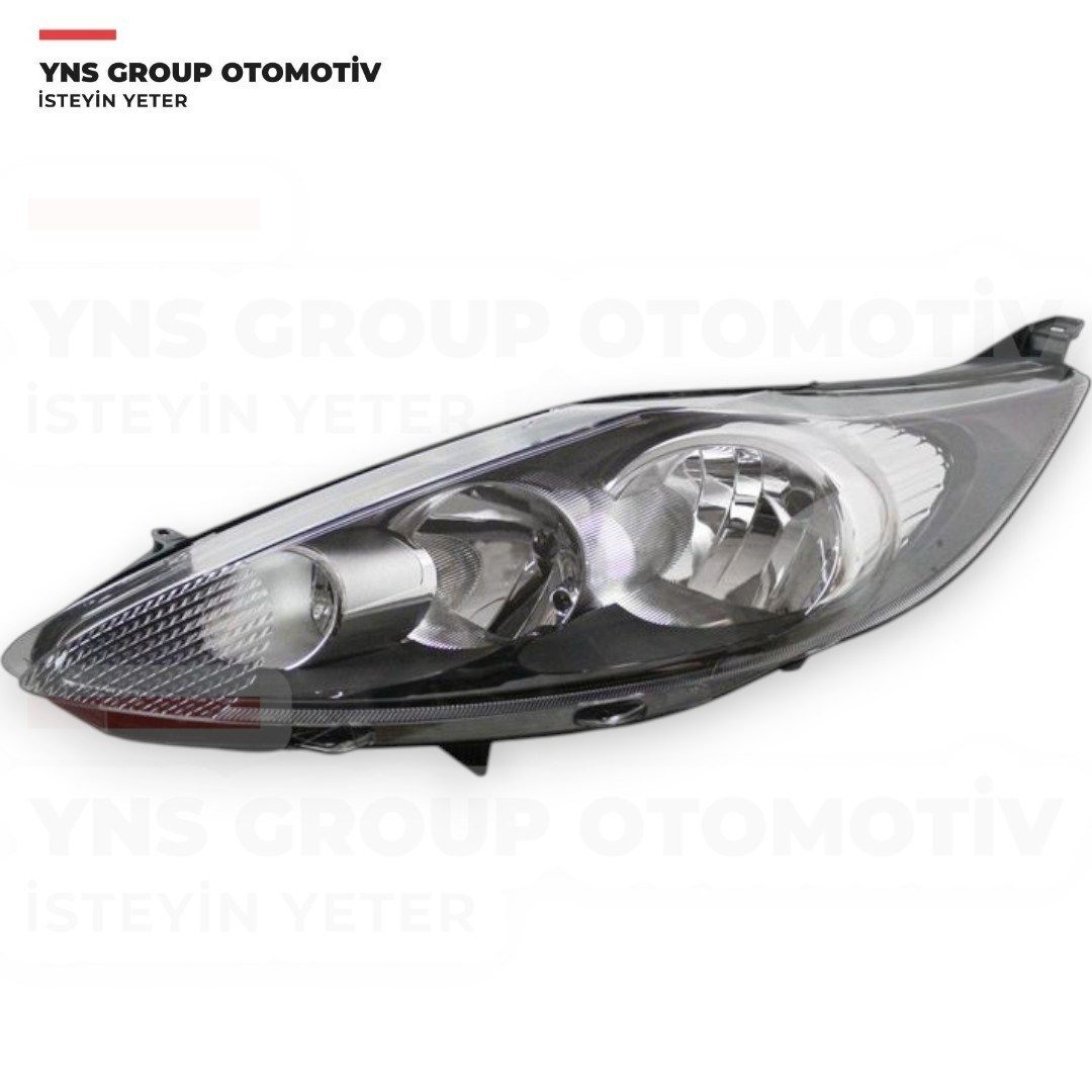 Ford Fiesta VI 08-13 Ön Far Lambası Sol (Elektrikli - Siyah) Depo - 4311187lmldem2 / 8a6113w030aj