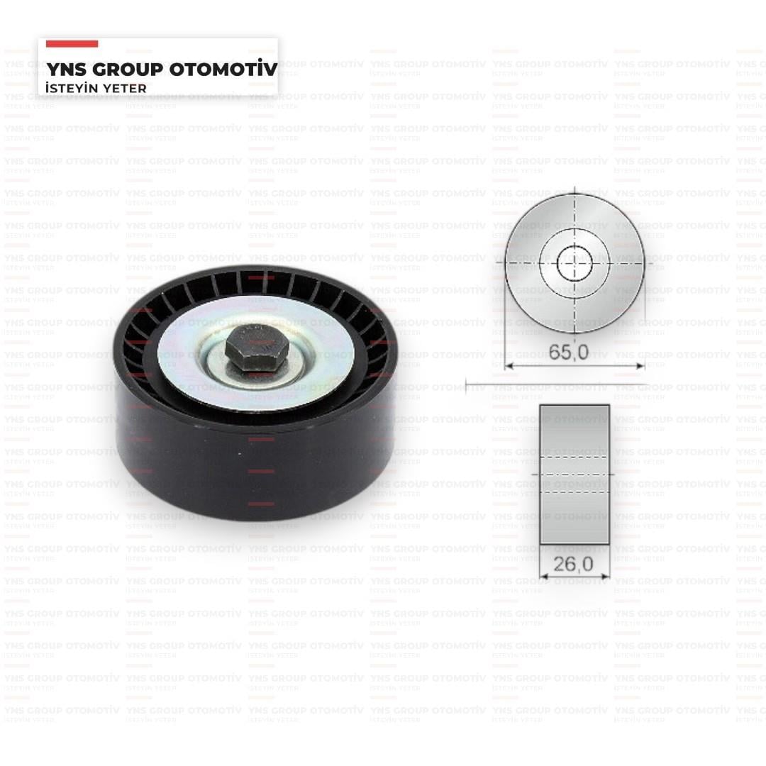 Ford Transit Custom V363 12- 2,2 Tdci V (Alternatör) Kayış Gergisi Rulmanı Aba - 25854714