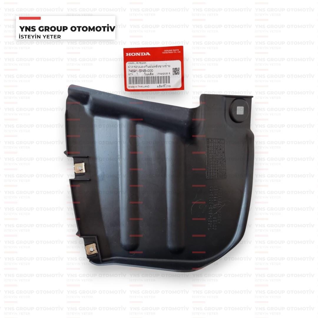 Honda Civic 06-12 Fd6 Arka Çamurluk Davlumbazı Sol Orj - 74591snb000