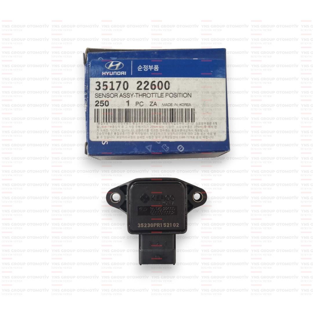 Hyundai Accent 00-05 Getz Elantra Cerato 1,6 cc Gaz Kelebek Sensörü (Potansiyometre) Hmc - 3717022600