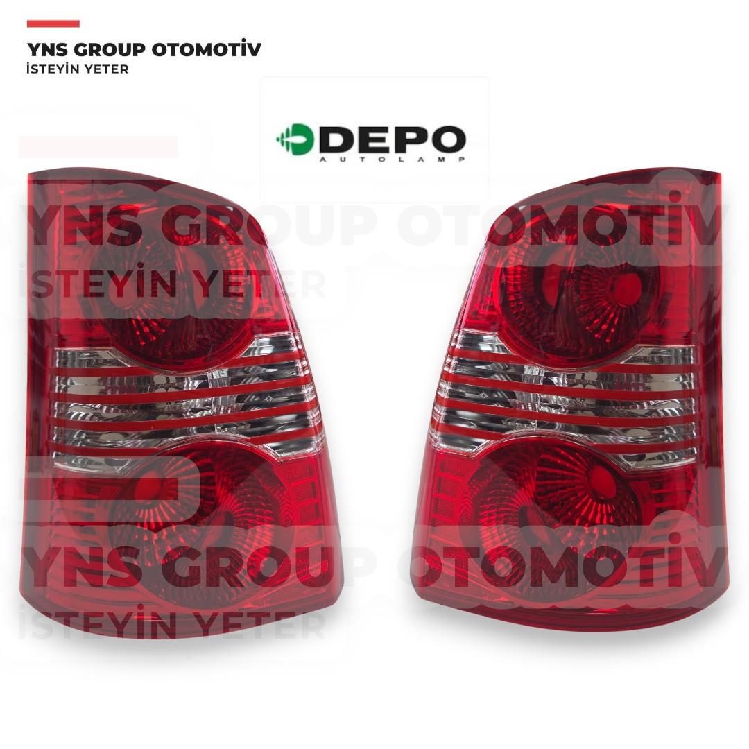 Hyundai Atos 04-07 Arka Stop Sağ + Sol Takım (Duysuz) Depo - 2211921rlue / 9240205510 / 9240105510