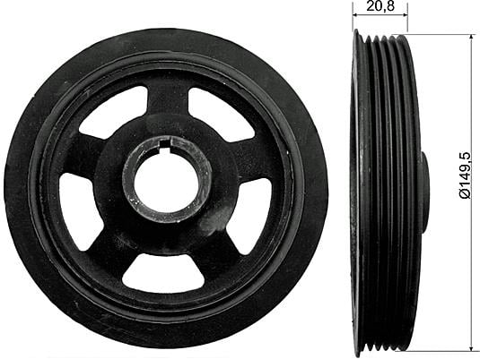 KRANK KASNAĞI ERA RİO İ20 İ30 GETZ MATRİX CEED DİZEL ORJİNAL