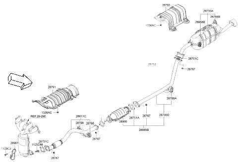 MANİFOLD (EGSOZ) ISI KORUYUCU KAPAK ÖN ERA RİO DİZEL ORJİNAL