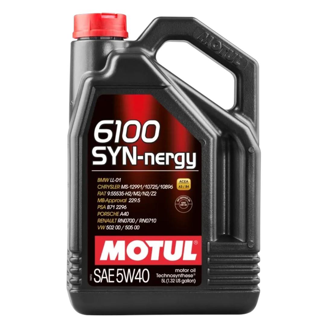 Motor Yağı 5w40 5 Lt Motul 6100 SYN-nergy (Üretim Yılı 2020)