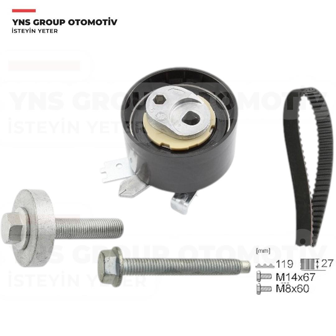 Nissan juke 10- Micra IV 16- Qashqai J11 13- 1.5 Dci (Euro 5) Triger (Eksantrik) Kayış Seti Orjinal - 130c100qaj / 130c14613r