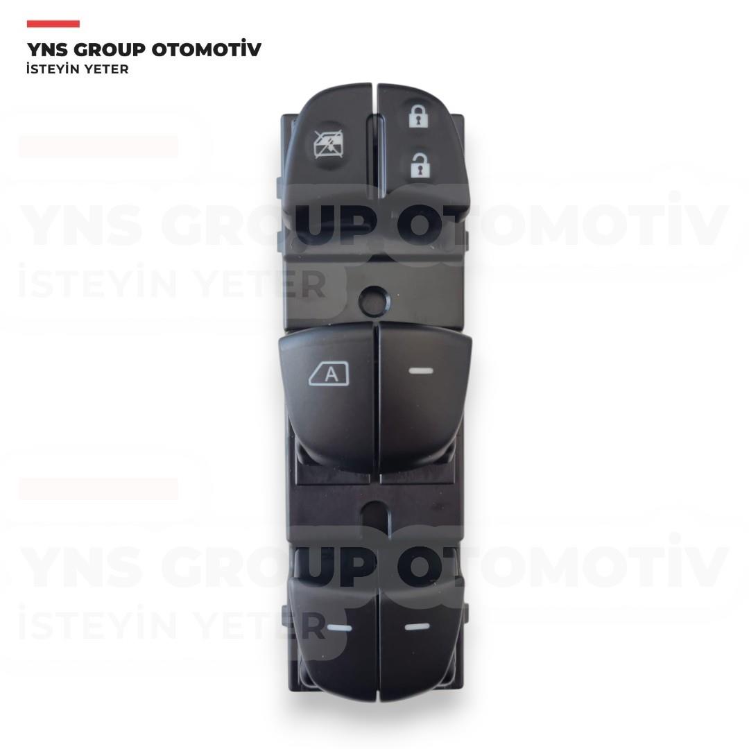 Nissan Qashqai X-trail 14-19 Navara 15-19 Juke 10-19 Cam Açma Düğmesi Anahtarı Ön Sol Dörtlü 16 Pin Yns - 254011ka0a