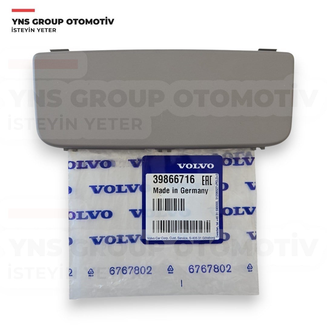 Volvo V50 04-12 Güneşlik Aynası Kapaklı (Işıklı) Sağ - Sol Orjinal - 39866716