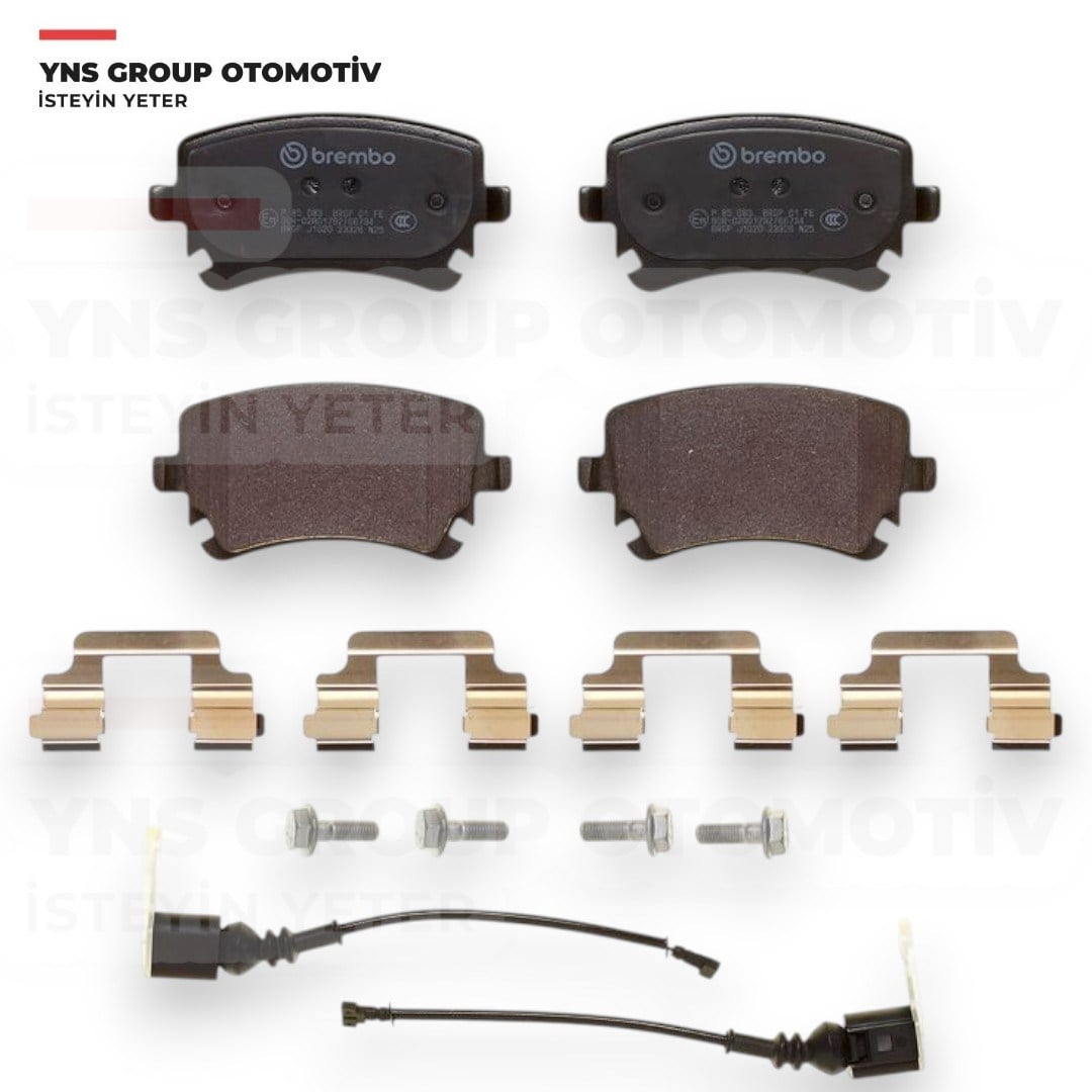 Vw Transporter T5 - T6 - T7 03-26 Arka Fren Balatası Brembo - P85083 / 7h0698451d