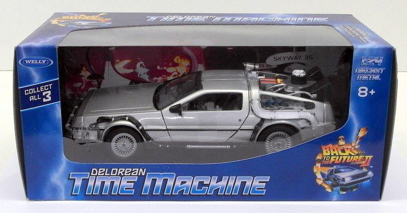 1/24 Back To The Future 2 Time Machine - WELLY