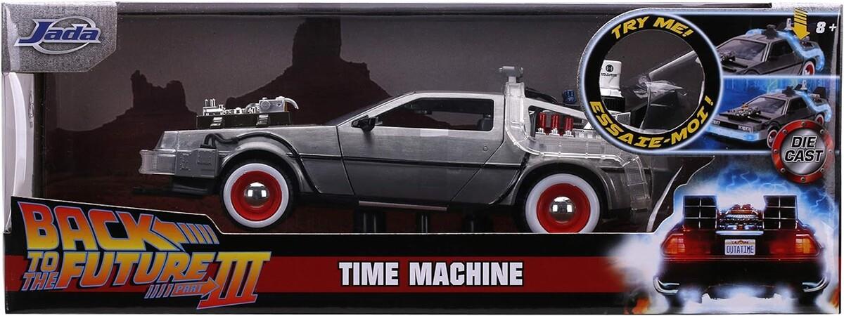 1/24 Back To The Future 3 Time Machine with Lights - JADA