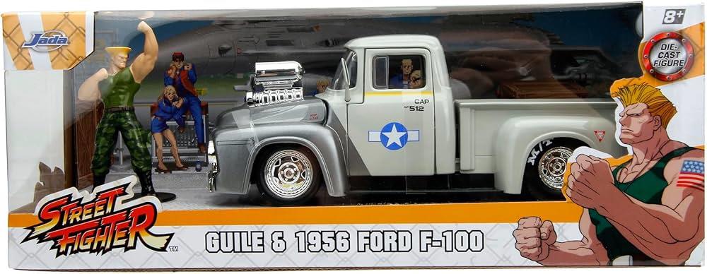1/24 GUILE & 1956 Ford F-100 - JADA