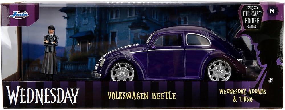 1/24 Wednesday Addams & Volkswagen Beetle (Jada)