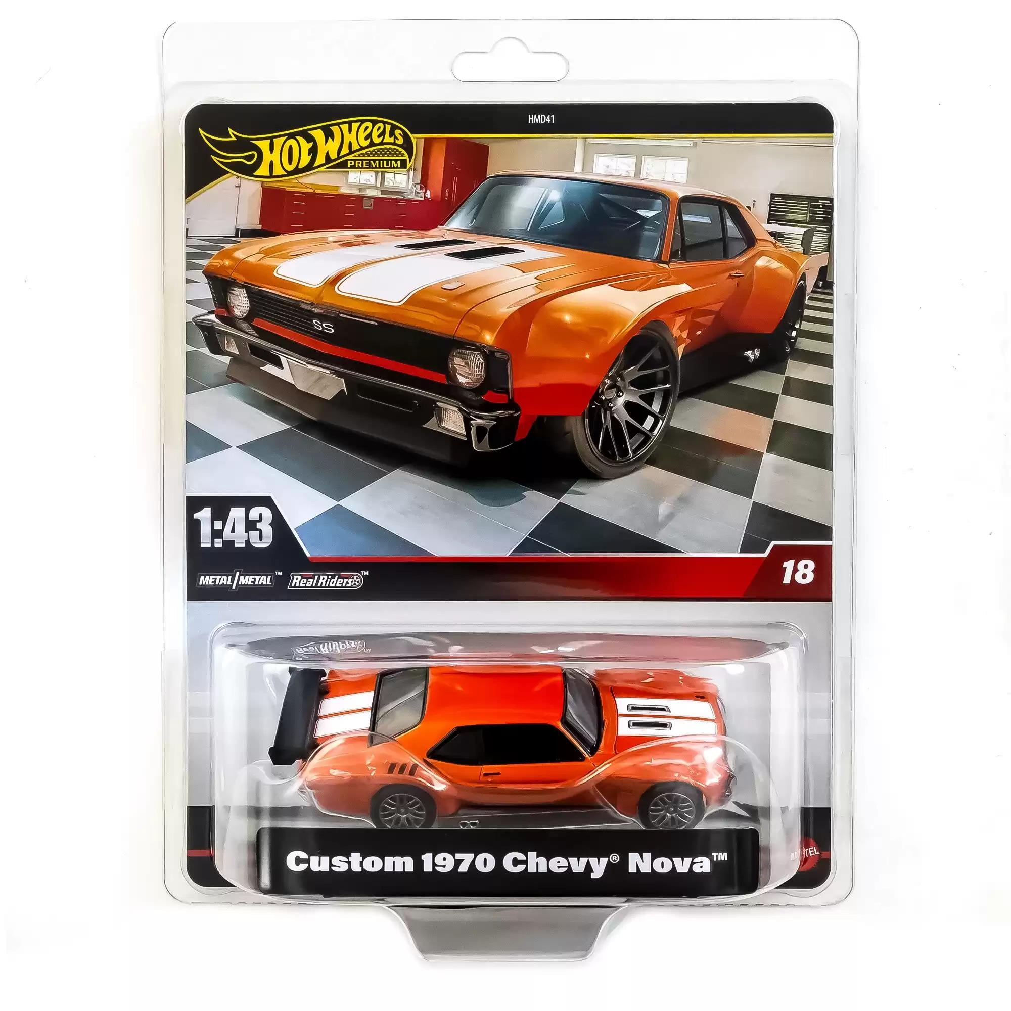 1/43 Hot Wheels Premium Chevy Custom Nova