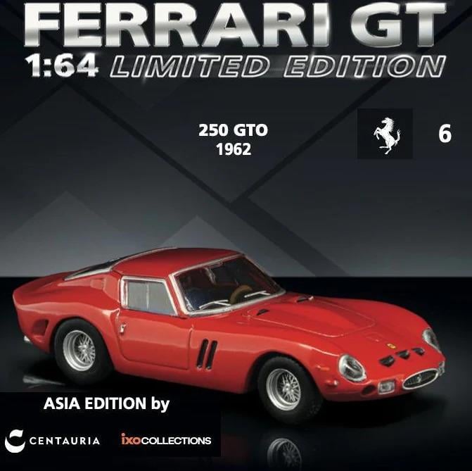 1/64 Ferrari 250 GTO Ixo-Tarmac
