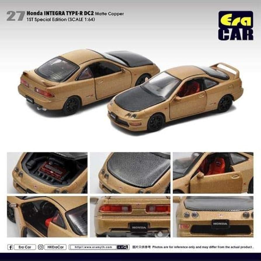 1/64 Honda Integra Type R DC2 Matte Copper - ERACAR