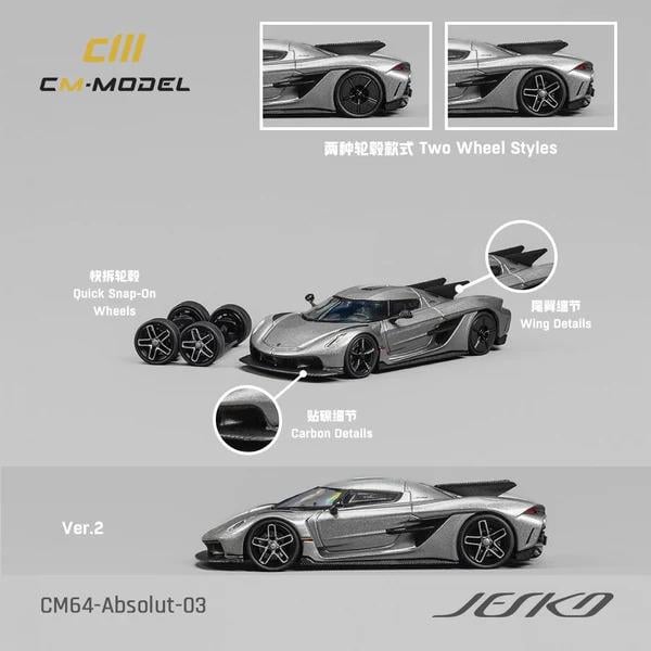 1/64 Koenigsegg JESKO (CM Model)