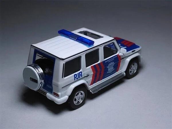1/64 Kyosho Mercedes Benz G55 AMG Polisi Traffic