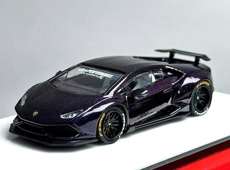 1/64 Lamborghini Huracan LBWK Purple (King Model)