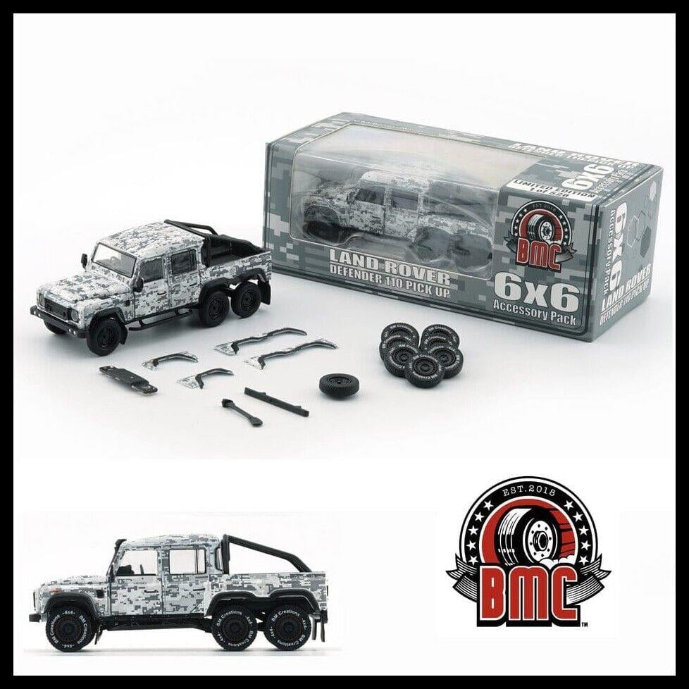 1/64 Land Rover Defender 110 Pick Up 6x6 Accesory Pack - BMC