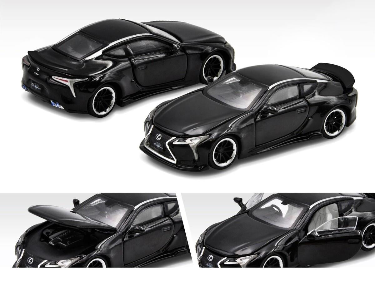 1/64 Lexus LC500 LBWK Dark Black - ERACAR