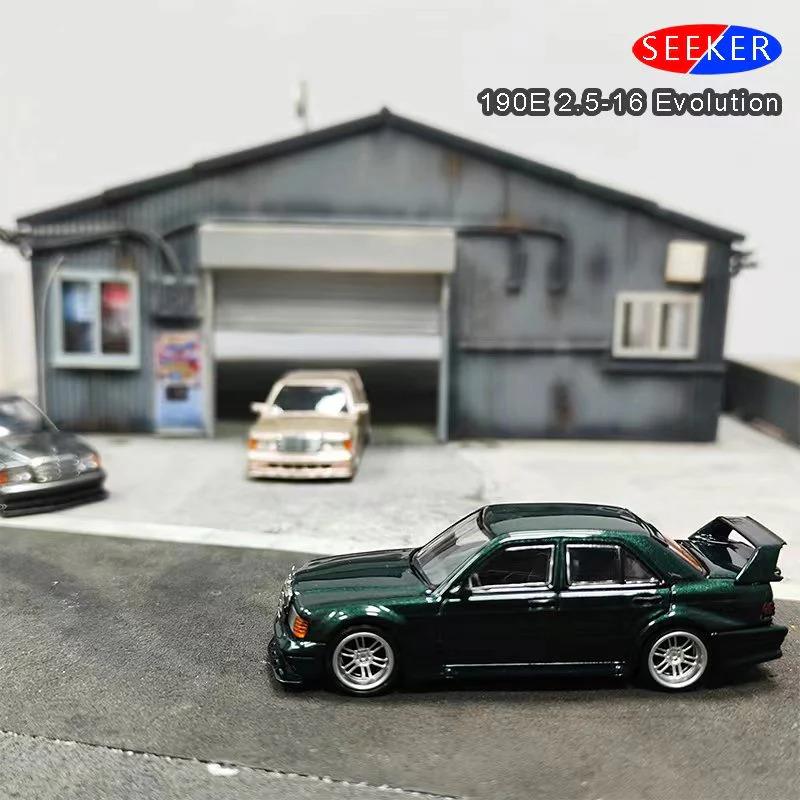 1/64 Mercedes Benz 190E Evo 2.5 Green (SEEKER)