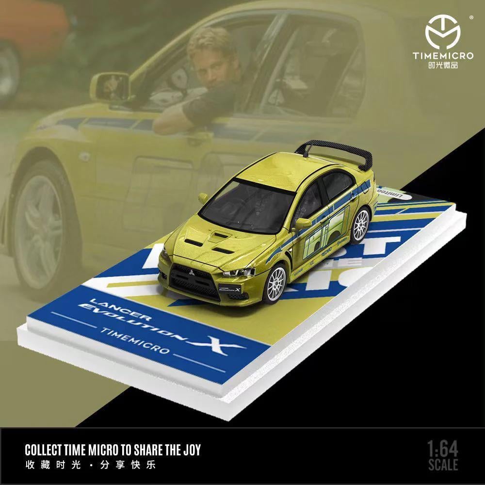 1/64 Mitsubishi Lancer EVO X Fast & Furious 2 (Time Micro)