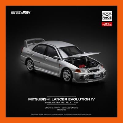 1/64 Mitsubishi Lancer Evolution IV - POP RACE