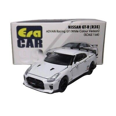 1/64 NISSAN GT-R R35 ADVAN Racing GT White
