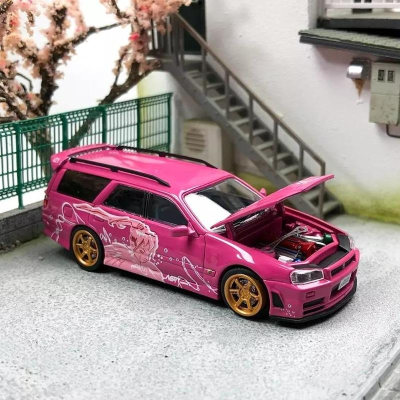 1/64 Nissan R34 Stagea Suki Livery (ZOOM)