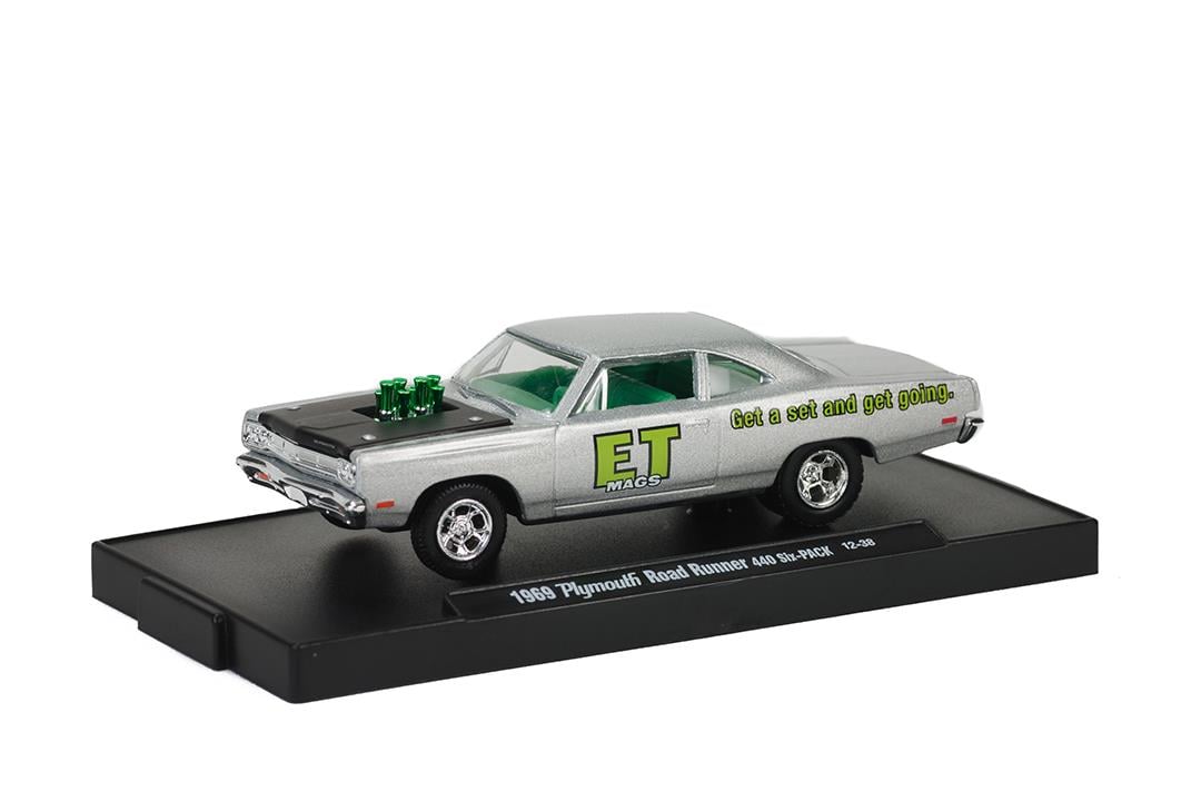 1/64 Plymouth Road Runner 440 1969 ET Mags (M2 MACHINES)